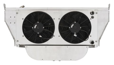 Cold Case Radiator Support Module Kits for 1955 BEL AIR, ONE-FIFTY SERIES, TWO-TEN SERIES - CHT56355LS Radiator, Performance, Module, Aluminum, Brushed, Crossflow, 2 Row, Dual 14 in. Fan, Chevrolet, LS, Kit