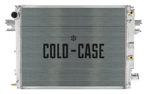 Cold Case Performance Aluminum Radiators for 2013-2018 2500, 3500 - MOT572A Radiator, Performance, Aluminum, Polished, Crossflow, 2 Row, Ram, Each