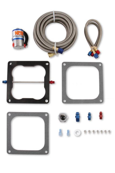 NOS Big Shot Cheater Upgrade Kits 0027NOS Nitrous Oxide System, System 02002NOS to Shot, Solenoid, Lines, Wiring, Inline Filter, Kit