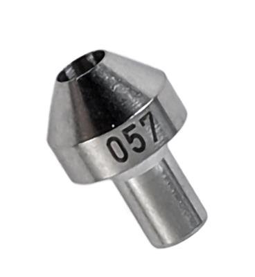 NOS Flare Jets 13760-57NOS Nitrous Oxide Jet, Flare, .057 in., Stainless Steel, Each