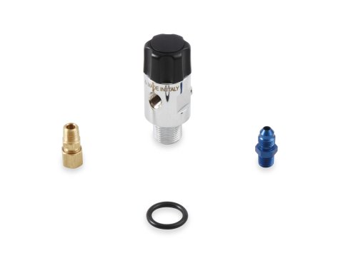 NOS Hi-Flo Bottle Valves 16145NOS Valve, Mini Hi-Flo, Fits 1.0 lbs., 2.0 lb. and 2.5 lb. Bottles, Nitrous Oxide, Natural, Each