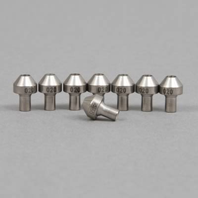 NOS Flare Jets 13760-20-8NOS Nitrous Oxide Jets, Flare, .020 in., Stainless Steel, Set of 8