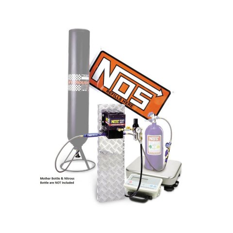 NOS Cryogenic Refill Pump Stations 14254NOS Nitrous Oxide Station, Cryogenic, Hoses, Gauges, Valve, Fittings, Regulator, Scale, Bottle Stand, Kit