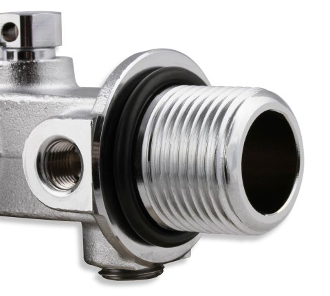 NOS Super Hi-Flo Bottle Valves 16137BNOS Nitrous Oxide Valve, Hi-Flow, With Black Face Gauge, 5-20 lbs., Each