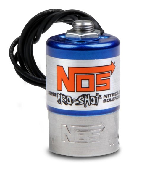 NOS Super Pro Shot Nitrous Oxide Solenoids 18045NOS Solenoid, Shot, 400 hp Flow Limit, 8.6 amps, Each