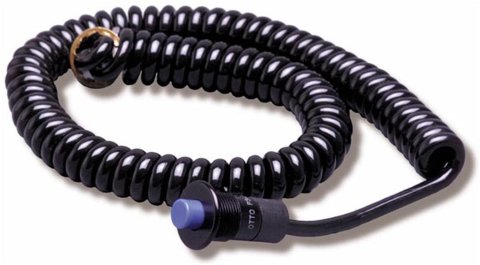 NOS Switches 15651NOS Switch, Push Button, Momentary, Launch, Nitrous, Trans-Brake, Plastic, Black, 30 Amps, with Spiral Cord, Each