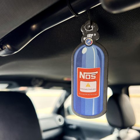 NOS Air Fresheners 36-544NI Freshener, Paper, String, Nitrous Ice Scent, Each