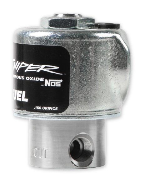 NOS Sniper Fuel Solenoids 18087NOS Solenoid, Sniper, 400 hp Flow Limit, 2.80 amps, Natural, Each
