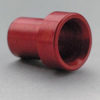 NOS Tube Sleeves 17601NOS Fitting, Sleeve, -3 AN, Aluminum, Red, Each