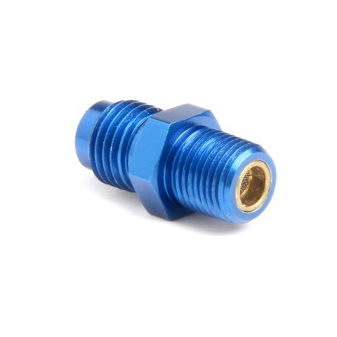 NOS Nitrous and Fuel Filters 15570NOS Filter, In-Line, -4 AN to 1/8 in. NPT, Power Shot, Aluminum, Blue Anodized, Each