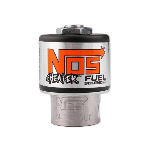 NOS Cheater Fuel Solenoids 18050BNOS Solenoid, Cheater, 400 hp Flow Limit, 2.80 amps, Natural/Black, Each