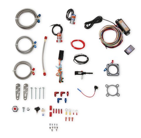 NOS UTV Nitrous Oxide Systems 03027-10NOS System, Throttle Body Plate, Wet, 10 lbs Bottle, Blue, Mini Stage 2 Controller, UTV, Polaris, Kit