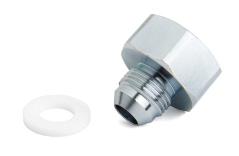 NOS Bottle Nut Adapters 16232NOS Nitrous Nut, Aluminum, Blue Anodized, 1 in. Female to -8 AN Male, Each
