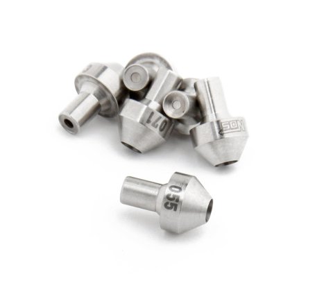NOS Flare Jet Packs 13721NOS Nitrous Oxide Jets, Flare, Stainless Steel, One of Each Size .047/.053/.055/.061/.063/.071 in., Kit