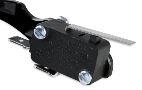 NOS Billet Microswitch Bracket Kits 16520NOS Nitrous Activation Switch, Switch and Bracket, Black Anodized, Logo, Gen 3 Dominator, Kit