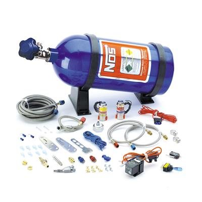 NOS EFI Nitrous Oxide Systems 05131NOS System, EFI, Wet, 75-125 hp, 10 lb. Bottle, Blue, V8, Kit