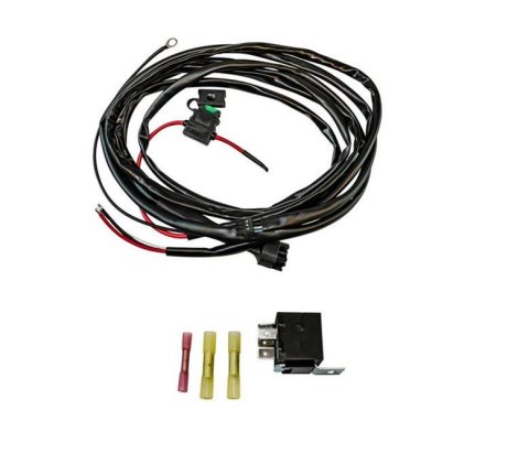 Rigid Industries Adapt Light Bar Wire Harnesses 21043 Wiring Harness, Harness, Includes 60 Amp Relay and Single Fuse, Fits 10 to 30 in. Bars, Kit