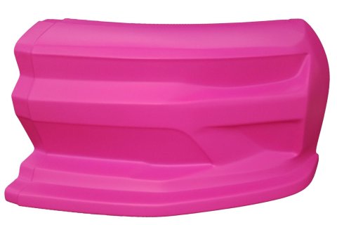 Dominator SS Camaro Nosepieces DOM-331-PK Race Car Body Panel, Nosepiece, Dirt Style, Nose Position, High-impact Plastic, Pink, Left Side Nose, Each