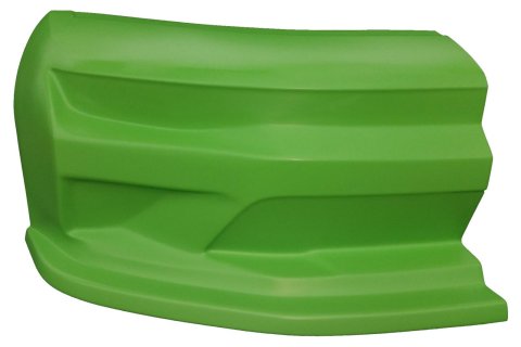 Dominator SS Camaro Nosepieces DOM-332-XG Race Car Body Panel, Nosepiece, Dirt Style, Nose Position, High-impact Plastic, Extreme Green, Right Side Nose, Each