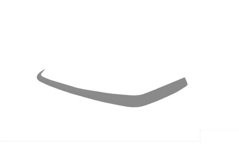 Dominator Race Products Car Body Panels DOM-2304-GRY Panels, DOMINATOR Two Tone Cap