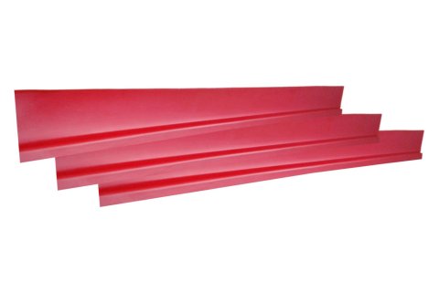 Dominator Dirt Rocker Panels DOM-1100-RD Race Car Body Panels, Panels, Style, Panel Position, High-impact Plastic, Red, 7 in. x 78 in., Set of 3