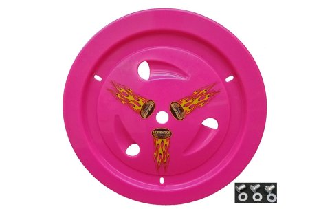 Dominator Race Products Wheel Covers DOM-1013-Bolt-PK Universal Cover - Vented 15" - Fits - Weld/Keizer, Aero, Bassett, Circle