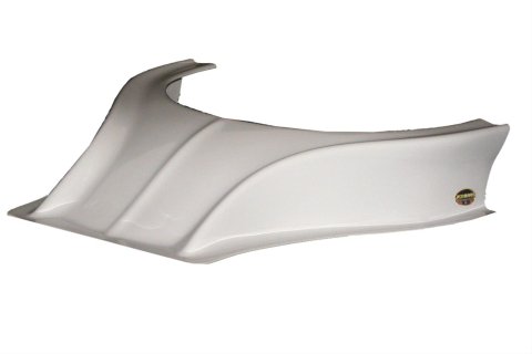 Dominator Stalker Hood Scoops DOM-503-WH Scoop - 3.5 in. Tall