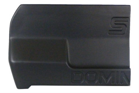 Dominator SS Street Stock Rear Bumper Cover Replacement Parts DOM-306-BK Race Car Body Panels, Parts, Dirt Style, High-impact Plastic, Black, Left Piece, Each