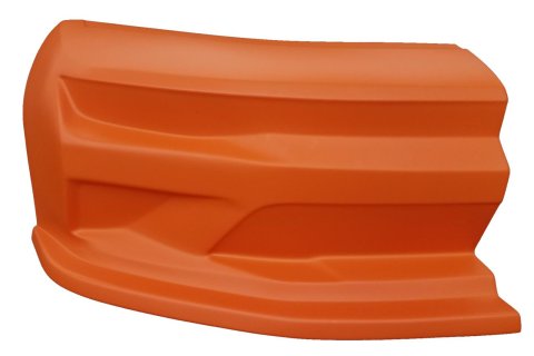 Dominator SS Camaro Nosepieces DOM-332-OR Race Car Body Panel, Nosepiece, Dirt Style, Nose Position, High-impact Plastic, Orange, Right Side Nose, Each