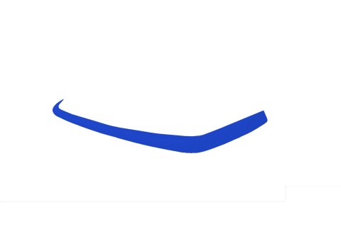 Dominator Race Products Car Body Panels DOM-2304-BL DOMINATOR LM Two Tone Cap