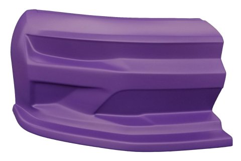Dominator SS Camaro Nosepieces DOM-332-PU Race Car Body Panel, Nosepiece, Dirt Style, Nose Position, High-impact Plastic, Purple, Right Side Nose, Each