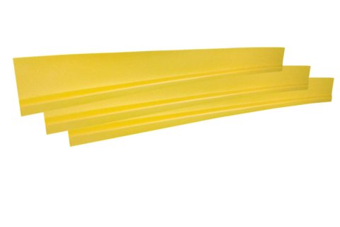 Dominator Dirt Rocker Panels DOM-1100-YE Race Car Body Panels, Panels, Style, Panel Position, High-impact Plastic, Yellow, 7 in. x 78 in., Set of 3