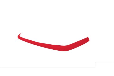 Dominator Race Products Car Body Panels DOM-2304-RD DOMINATOR LM Two Tone Cap