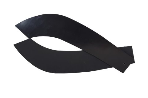 Dominator Lower Supports DOM-2305 Race Car Body Panels, Dirt Supports, Dirt Style, High-impact Plastic, Black, Pair