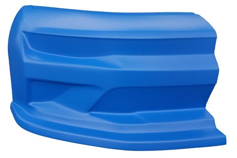 Dominator SS Camaro Nosepieces DOM-332-BL Race Car Body Panel, Nosepiece, Dirt Style, Nose Position, High-impact Plastic, Blue, Right Side Nose, Each