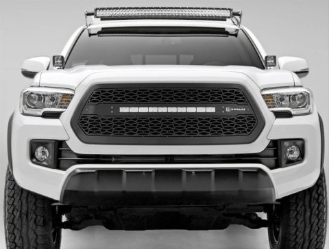 ZROADZ LED Grilles for 2016-2017 TACOMA - Z319411 Grille Toyota Tacoma w 20 In Bar, Black Powder Coated Mild Steel, Includes Wiring Harness