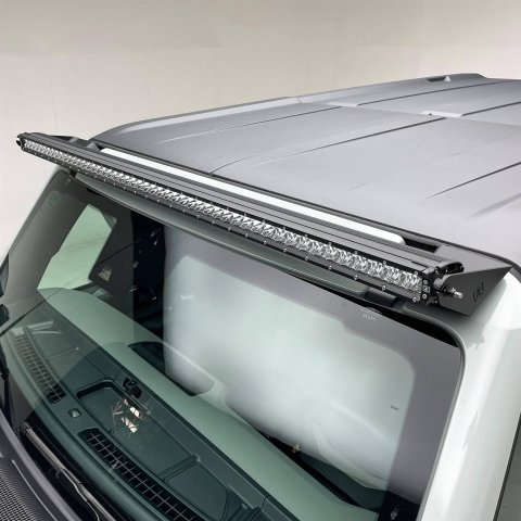 ZROADZ Front Roof LED Light Kits Z335411-KIT Kit with 50 Inch Straight Single Row Slim Bar, Bolt-On, No Drilling Required, Ford, Kit