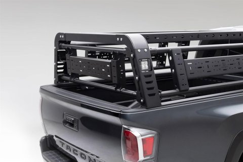 ZROADZ Access Overland Rack Rear Gates for 2016-2022 TACOMA - Z839001 Truck Bed Rack, Toyota Gate, Black, Mild Steel, Aluminum