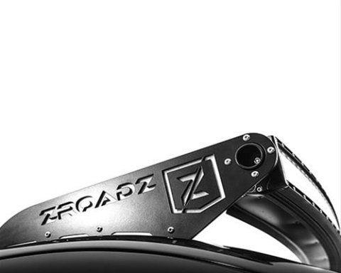 ZROADZ Auxiliary Light Mounting Brackets for 2007-2013 SIERRA 1500, SILVERADO 1500 - Z332051 Front Roof LED Bar Mounts 50" Bar. Fits curved or straight bars