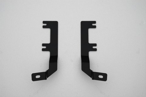 ZROADZ Hood Hinge LED Pod Light Brackets for 2016-2021 TACOMA - Z369401 2016-2017 TOYOTA TACOMA: Hinges Bar Mounts By A Pillar mounting Two 3" Zroadz Cube Work Lights or Similar Style Bol