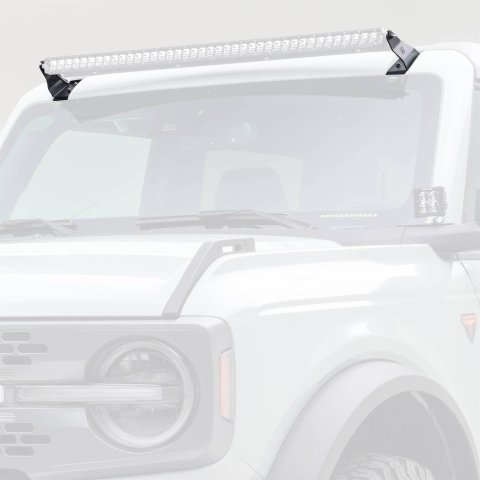 ZROADZ Front Roof LED Light Brackets for 2021-2022 BRONCO - Z335401 Mount Brackets, 40 in. Brackets, Front, Mount, Bolt-On, No Drilling Required, Ford, Bronco, Sold as a Pair