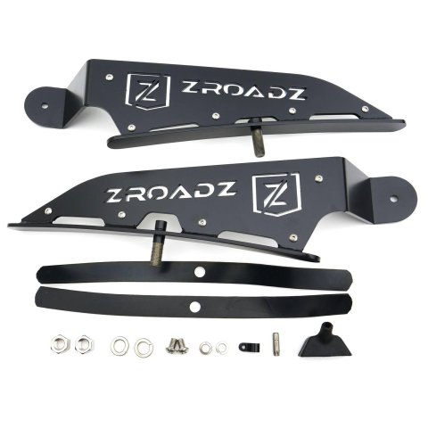 ZROADZ Front Roof LED Light Brackets Z335761 Auxiliary Mounting Bracket, Bracket