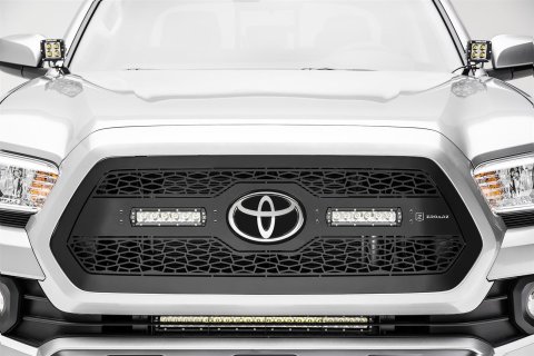 ZROADZ Front Bumper Center LED Light Kits Z329512-KIT KIT, 2018-2018 TOYOTA TACOMA: Behind OEM Grille Kit