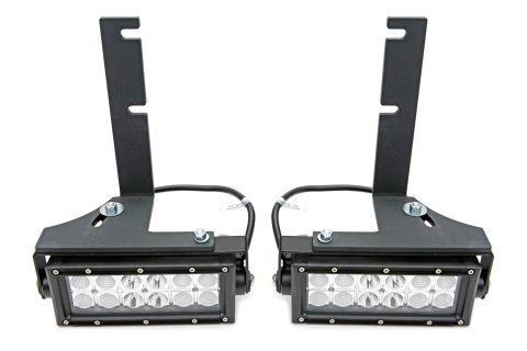 ZROADZ Rear Bumper LED Light Brackets Z381421 Auxiliary Mounting Bracket, CHEVROLET SILVERADO 2500/3500 Mounting Brkts