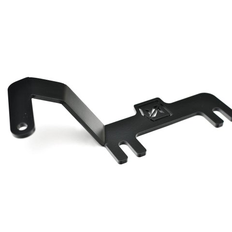ZROADZ Hood Hinge LED Pod Light Brackets for 2019-2022 SIERRA 1500 - Z362281 Hinge, GMC Bracket, Black, Mild Steel