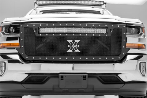 ZROADZ Auxiliary Light Mounting Brackets for 2007-2013 SIERRA 1500, SILVERADO 1500 - Z332081 2014-2018 CHEVROLET 1500: Front Roof LED Bar Mounts To Mount One 50" Zroadz Straight OR Curved LED Bar or similar style
