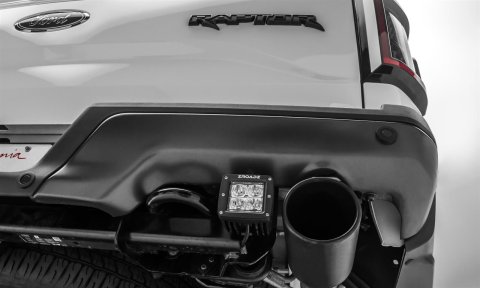 ZROADZ - Bumper Accessories for 2017-2020 F-150 Z385651-KIT 2017 Ford F150 Raptor Rear LED Light Bar Mount KIT Inlcudes (2) 3" LED Cube Lights, Universal Wire Harness Bolt On Easy Install