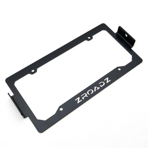 ZROADZ Auxiliary Light Mounting Brackets Z310005 Bracket, License Plate Frame LED Bracket