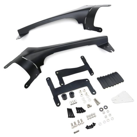 ZROADZ Front Roof LED Light Brackets for 2020-2022 GLADIATOR, 2018-2022 WRANGLER - Z374831 Auxiliary Mounting Bracket, Bracket