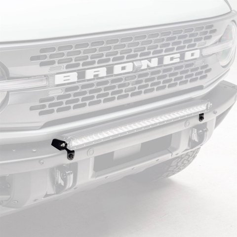 ZROADZ Front Bumper Top LED Light Brackets for 2021-2022 BRONCO - Z325421 Mount Brackets, 30 in. Brackets, Top, Bolt-On, No Drilling Required, Ford, Bronco, Sold as a Pair